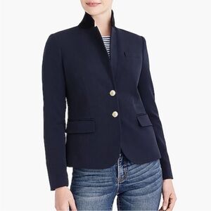 J. By J. Crew schoolboy blazer navy gold buttons size 6